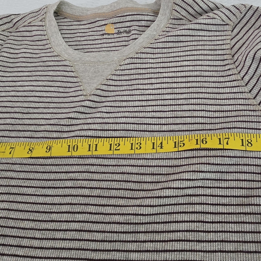 Women's Striped Long Sleeve Shirt - Picture 5 of 6